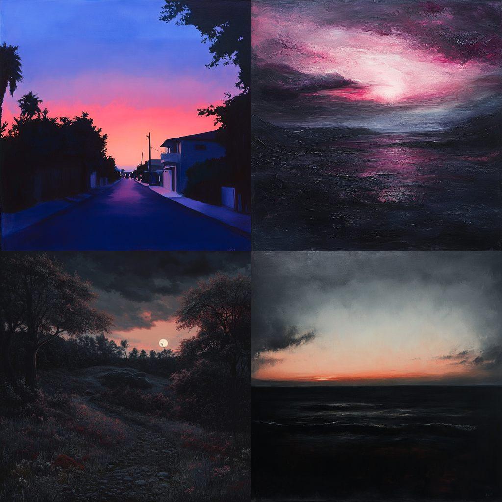 Dusk style, Midjourney V6.1, render 1 of 4