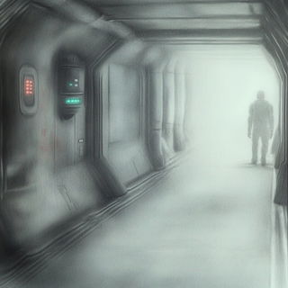 Kavros Graphic Union style, Midjourney V6.1: cinematic shot from sci-fi movie