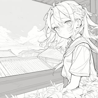 Kinetoptic style, Midjourney V6.1: black-and-white manga comic strip
