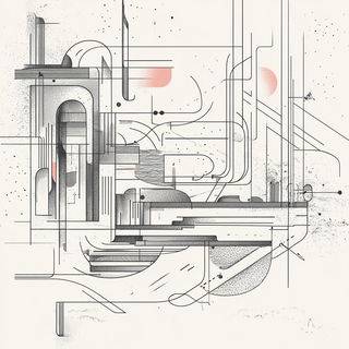 Kinetoptic style, Midjourney V6.1: typographic composition with large letters
