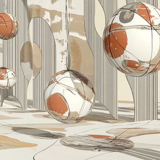 Rimebeam Coast style, Midjourney V6.1: abstract 3D render