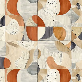 Rimebeam Coast style, Midjourney V6.1: creative pattern composition