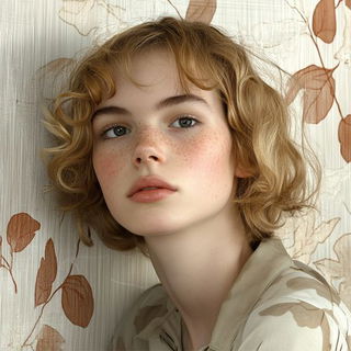 Rimebeam Coast style, Midjourney V6.1: photographic portrait of female protagonist