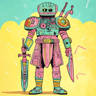 Insectarium Architecture style, Midjourney V6.1: concept art character design of retropunk steam knight