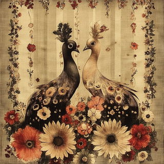 Lanterncut Cinema style, Midjourney V6.1: traditional folk art