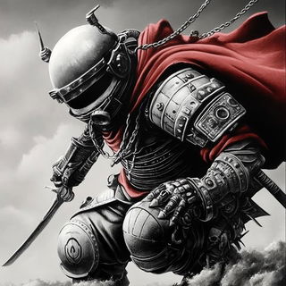 Mountainflora Chromoxylography style, Midjourney V6.1: concept art character design of retropunk steam knight