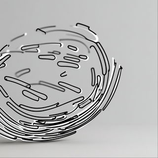 Floraeronautica style, Midjourney V6.1: abstract 3D render