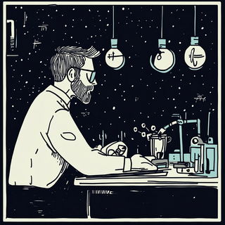 Floraeronautica style, Midjourney V6.1: editorial illustration for popular scientific magazine cover
