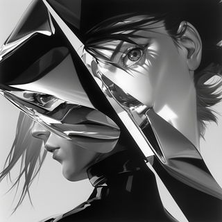 Pagoda Billboard Atelier style, Midjourney V6.1: black-and-white manga comic strip