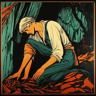 Suncoil Wash style, Midjourney V6.1: classical 18th-century oil painting