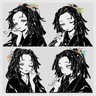 Flamehydrographica style, Midjourney V6.1: black-and-white manga comic strip