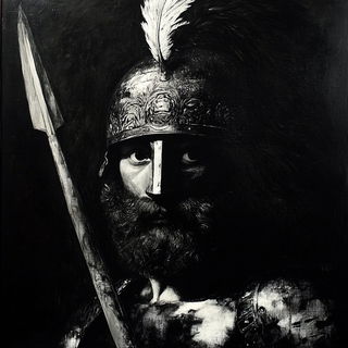 Inkhide style, Midjourney V6.1: classical 18th-century oil painting