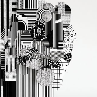 Ornamenterrestrial style, Midjourney V6.1: abstract 3D render
