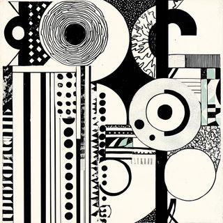 Ornamenterrestrial style, Midjourney V6.1: typographic composition with large letters