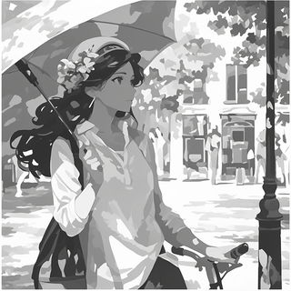 Enamelstorm style, Midjourney V6.1: black-and-white manga comic strip