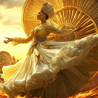 Brinewick Storyhouse style, Midjourney V6.1: haute-couture fashion outfit