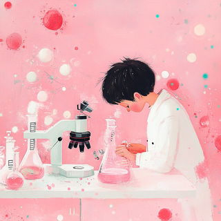 Vapor Monolith style, Midjourney V6.1: editorial illustration for popular scientific magazine cover