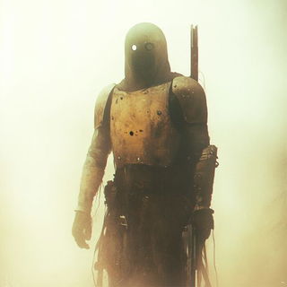 Calligrafprint style, Midjourney V6.1: concept art character design of retropunk steam knight