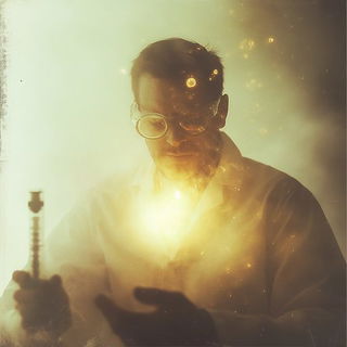Calligrafprint style, Midjourney V6.1: editorial illustration for popular scientific magazine cover