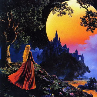 Chromastop Motionworks style, Midjourney V6.1: retro fairy-tale illustration
