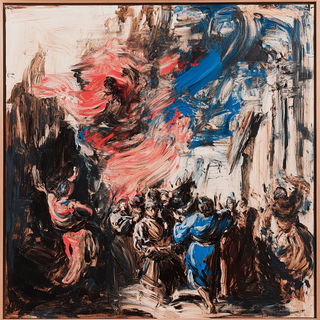 River of Many Sightlines style, Midjourney V6.1: classical 18th-century oil painting