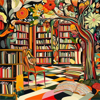 Ink Balloon style, Midjourney V6.1: Midlibrary