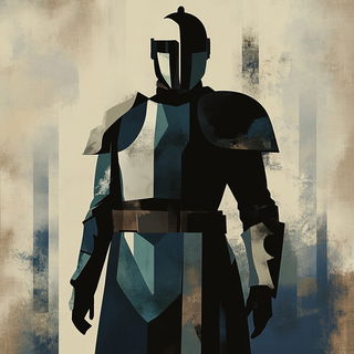 Gloombugue style, Midjourney V6.1: concept art character design of retropunk steam knight
