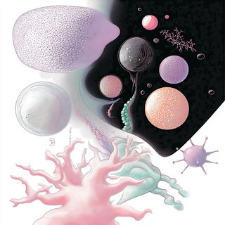 Ravinefold style, Midjourney V6.1: editorial illustration for popular scientific magazine cover