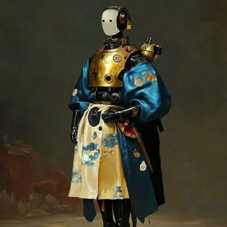 Ferronox style, Midjourney V6.1: concept art character design of retropunk steam knight