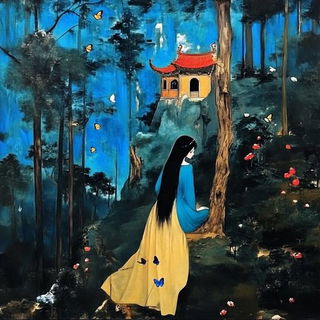 Ferronox style, Midjourney V6.1: retro fairy-tale illustration
