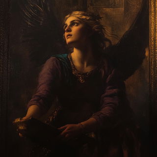 Carteblanche Tableauism style, Midjourney V6.1: classical 18th-century oil painting