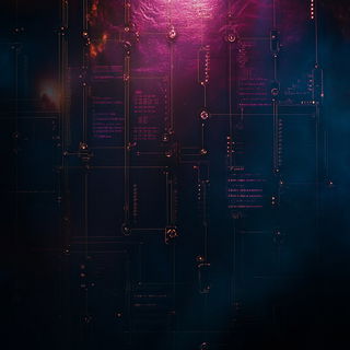 Carteblanche Tableauism style, Midjourney V6.1: technical infrastructure blueprint schematics