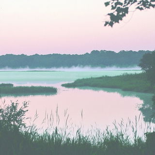 Toporiso style, Midjourney V6.1: realistic landscape photograph of quiet dawn