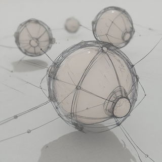 Biolumencity style, Midjourney V6.1: abstract 3D render