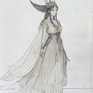Biolumencity style, Midjourney V6.1: haute-couture fashion outfit