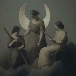 Butterfly Siege style, Midjourney V6.1: classical 18th-century oil painting