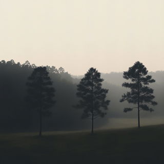 Butterfly Siege style, Midjourney V6.1: realistic landscape photograph of quiet dawn