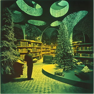 Illuminated Verdigris style, Midjourney V6.1: Midlibrary