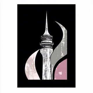 Ashvat Vatika style, Midjourney V6.1: bold minimalist logo design for Istanbul city municipal services