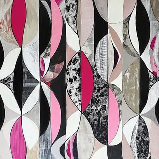 Ashvat Vatika style, Midjourney V6.1: creative pattern composition