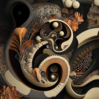 Darkroomist style, Midjourney V6.1: abstract 3D render