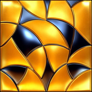 Flarequilt style, Midjourney V6.1: creative pattern composition