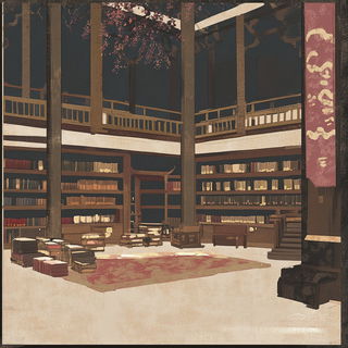Keshiki Calligraphics style, Midjourney V6.1: Midlibrary
