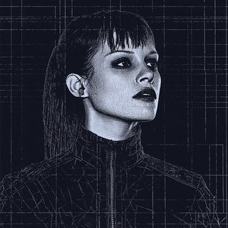 Blackbranch Vestment style, Midjourney V6.1: photographic portrait of female protagonist