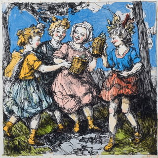 Dustmantle style, Midjourney V6.1: classical 18th-century oil painting