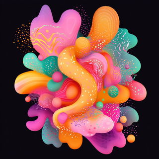 Mandalaornament style, Midjourney V6.1: abstract 3D render