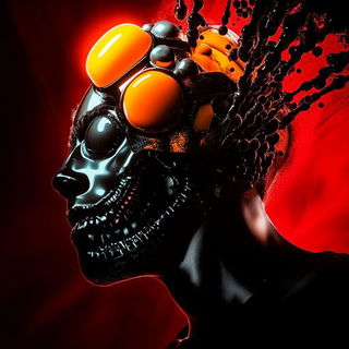 Contourgrove style, Midjourney V6.1: abstract 3D render