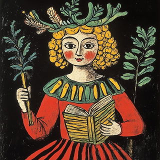 Impastopunk style, Midjourney V6.1: classical 18th-century oil painting