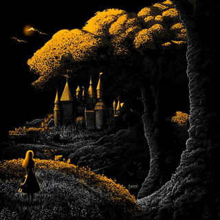Hatchprintism style, Midjourney V6.1: retro fairy-tale illustration