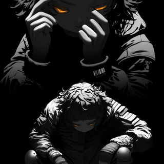 Hatchprintism style, Midjourney V6.1: black-and-white manga comic strip